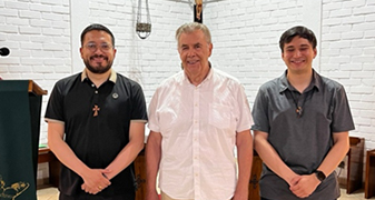 Ingreso al noviciado de Julián Torres
