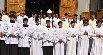 Ordenación diaconal del H. Tomás Villalobos, CSV