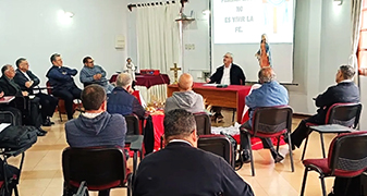Encuentro de sacerdotes del arzobispado de la Serena.